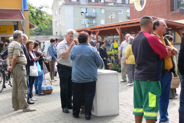 Támogatói aláírás gyűjtése