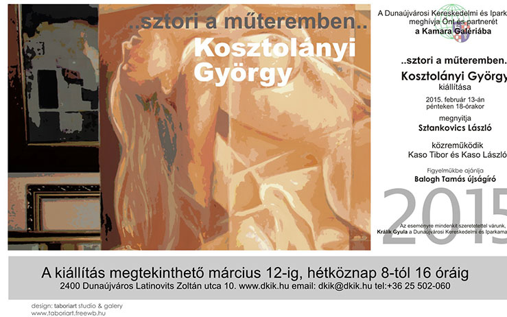 Kosztolányi kiállítás a Kamarában