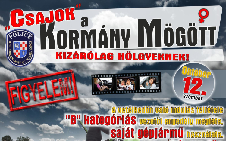 Csajok a kormány mögött
