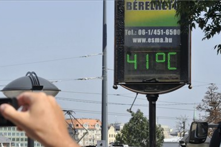 Hőség - Öt megyében másodfokú a figyelmeztetés