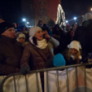 Szilveszter a Városháza téren