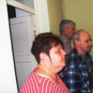 Együtt 2014 kampány-körút  a bejáratnál Gombossal