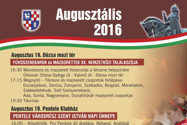 Augusztális 2016