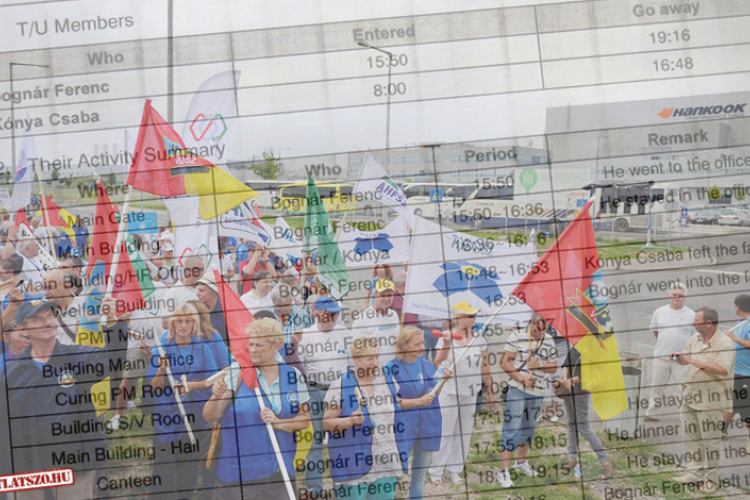 Hankook  5:1- re vesztett a szakszervezettel szemben