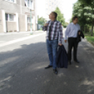 Cserna Gábor polgármester városnézőben