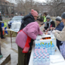 Ételosztás Dunaújvárosban