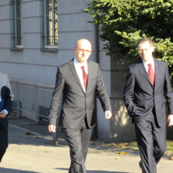 Miniszteri látogatás a főiskolán