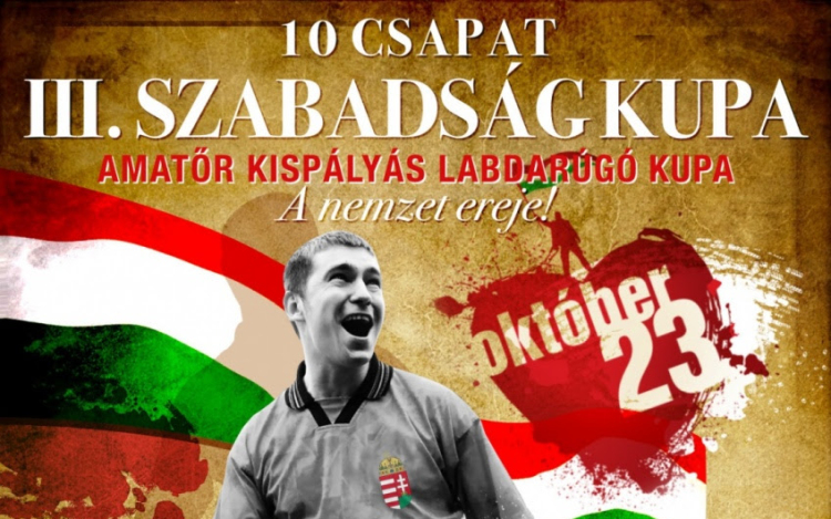 Szabadság kupán fociznak