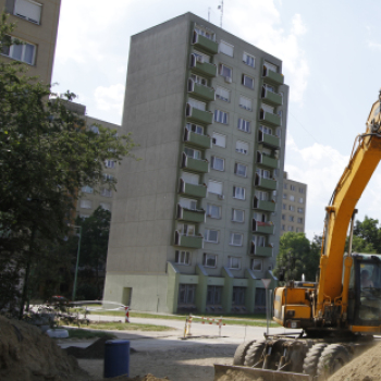 Belváros építkezés