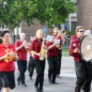 Mazsorettek és fúvós zene