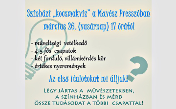 Színházi „kocsmakvíz”