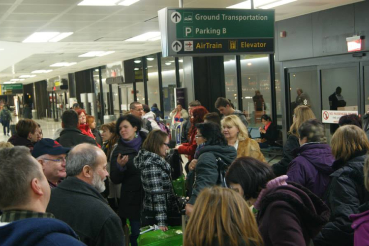 Megérkeztek New York-ba - beszámolóval