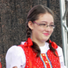 Móricz iskolások szereplése a Főtér avatásán