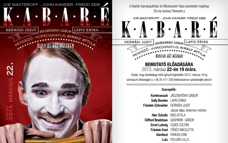 Kabaré a Bartókban