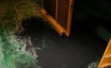 Tizenkét tűzoltó oltott Rácalmáson