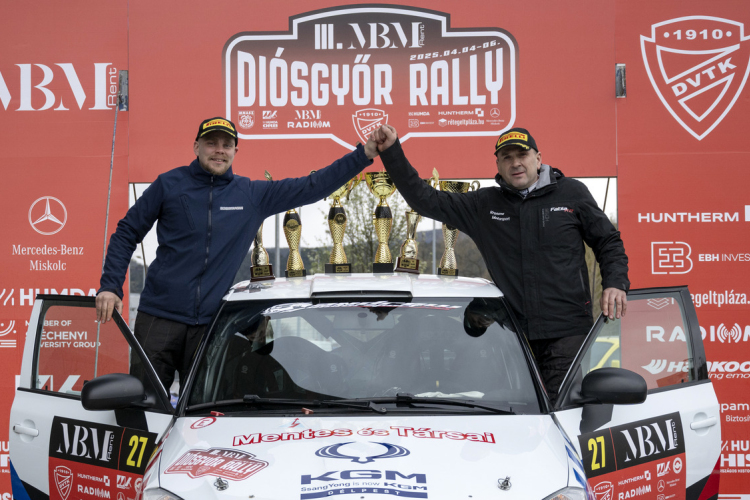 Kronome Ákos: Egy teljesen gondmentes versenyt zártunk, és a dobogó is megvolt.