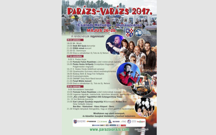 Az idei évben sem maradhat el a Parázs-Varázs Családi Hétvége!