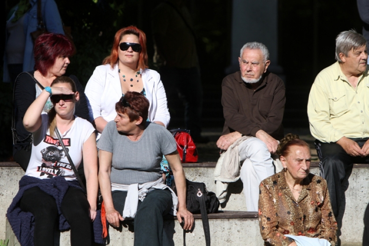 Gyurcsány a ligetben