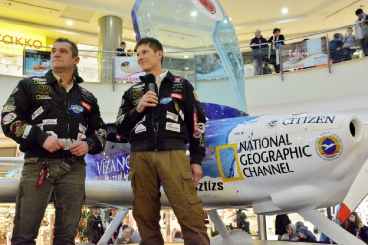 Hankusz a Gerle utódján repül