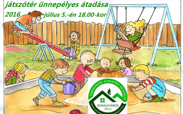 Játszótér Újtelepen!