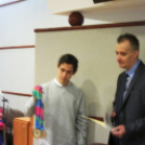 Hónap diákjai októberi  ünnepség