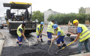 Jövő héten már kész a körforgó!