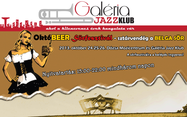 OktóBEER Sörfesztivál - sztárvendég a BELGA SÖR