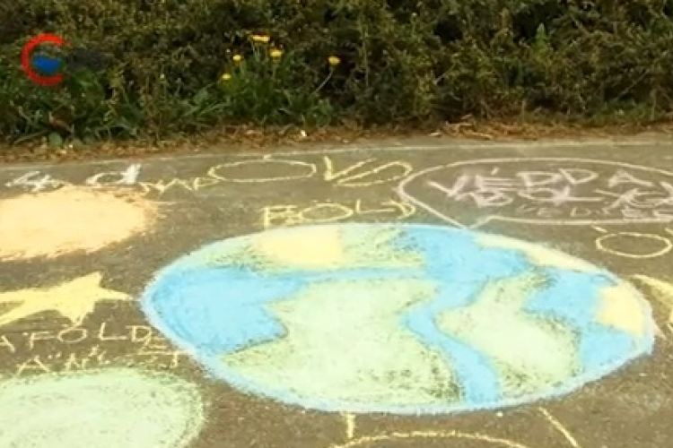 Föld napja az aszfalton- DSTV videóval