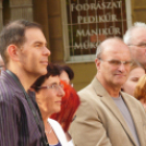 Sándor Frigyes szobrának leleplezése