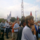 Tüntetés a Hankooknál