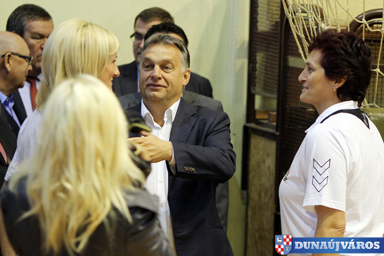 Miniszterelnök a kézilabda akadémián