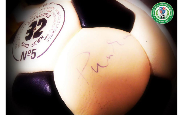 Híres relikvia - Puskás Labda