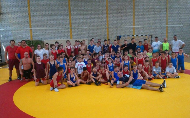 Birkózó edzőtábor